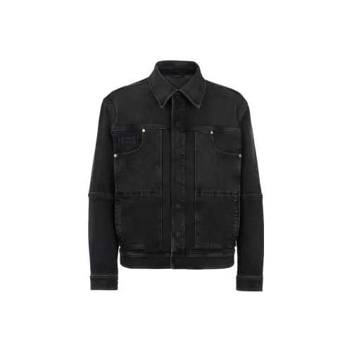 Fendi Черные Мужские Джинсовые Куртки
