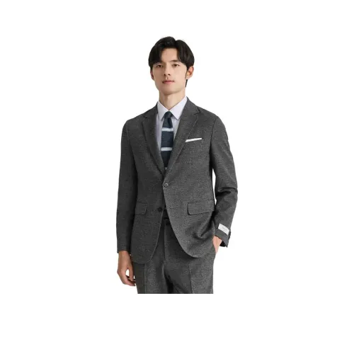 ZIOZIA Бизнес-костюм мужской серый