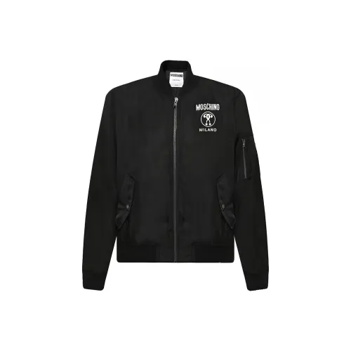 MOSCHINO Черный мужской пуховик