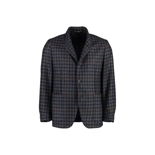 Canali Бизнес-костюм мужской серый