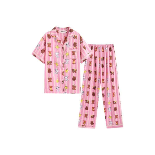 Wabi Town Пижамный комплект женский розовый