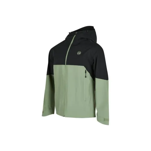 Skechers Водонепроницаемый Ветрозащитный Защита от ультрафиолета And Дышащий Ветровка Мужской Умбра Зеленый
