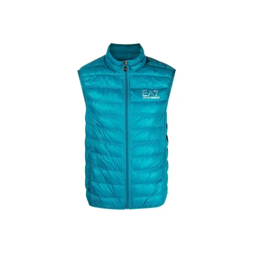 EMPORIO ARMANI EA7 Жилет Мужской Синий
