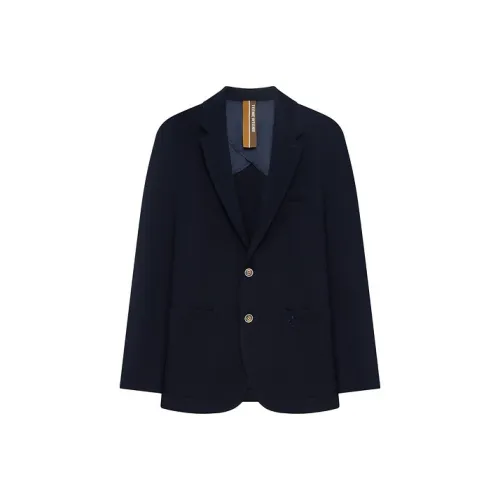 Teenie Weenie Men Evergreen series FW24 Бизнес-костюм Унисекс Темно-синий