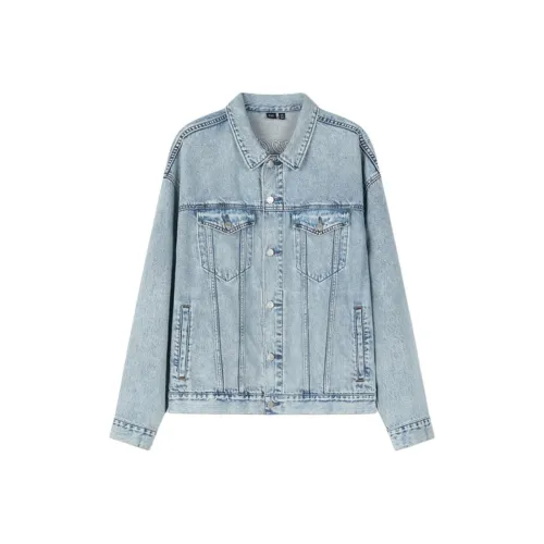 GAP Denim Jacket Unisex Light Blue