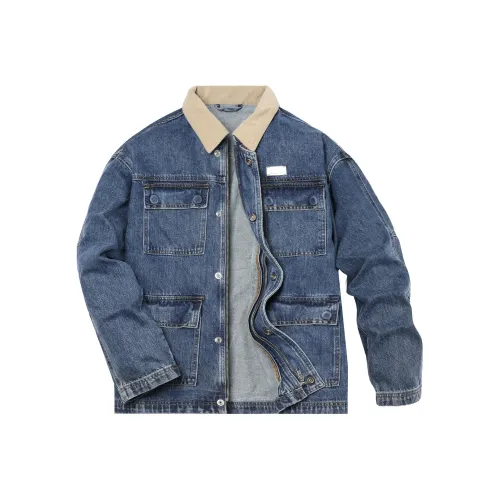 GXXX Синяя унисекс джинсовая куртка
