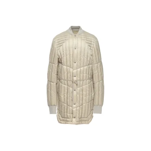 RICK OWENS Серебристо-серый Унисекс Пуховики