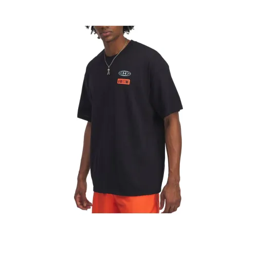 Under Armour Hoops T-Shirt Мужской Черный