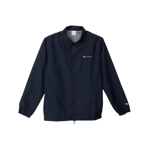 Champion FW24 Куртки и Пальто Мужской Черный