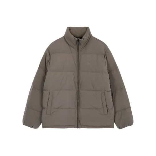 CALVIN KLEIN Пуховик Мужской Коричневый