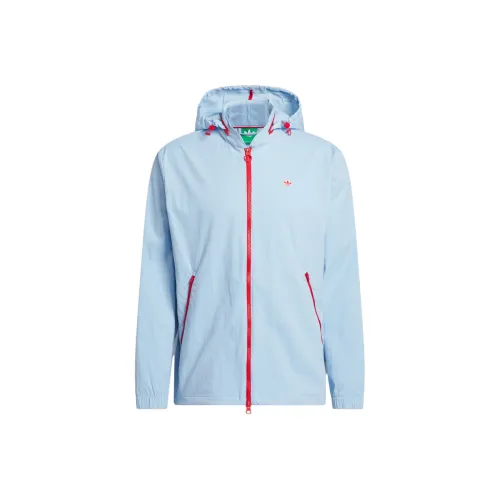 Adidas Originals Convertible С капюшоном Куртка Мужская Clear Sky