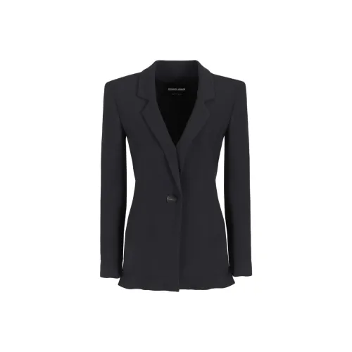 AMANI SS24 Бизнес Костюм Пальто Мужской Черный