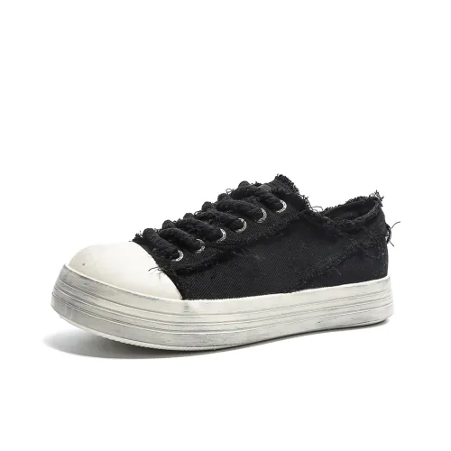VAEL Slip-resistant Abrasion-resistant Lightweight Coating Low-Top Canvas Shoes Unisex VAEL Противоскользящие Устойчивые к износу Легкий покрытие Низкие кеды Унисекс
