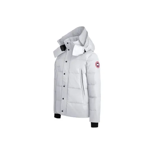 Canada Goose Wyndham Series FW21 Пуховик Parka Пальто Мужской Beichen Белый