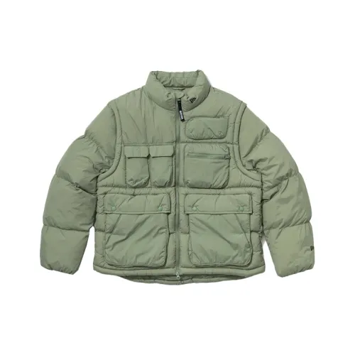 New Era Зеленый Мужской Пуховик