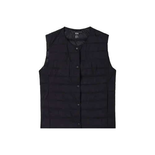 UNIQLO Мужские черные жилеты