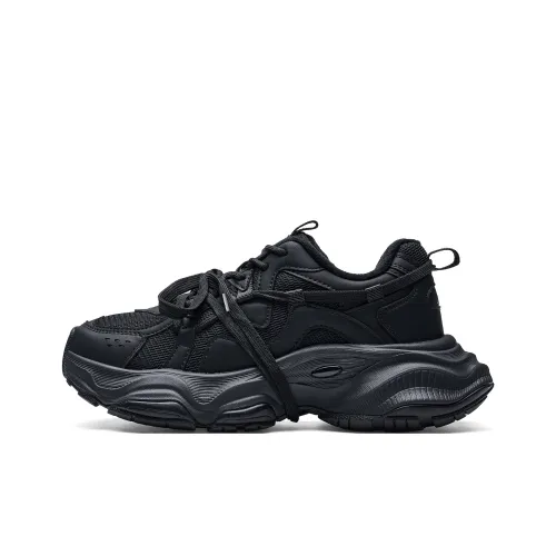 KAPPA массивные кроссовки Low Top черные женские