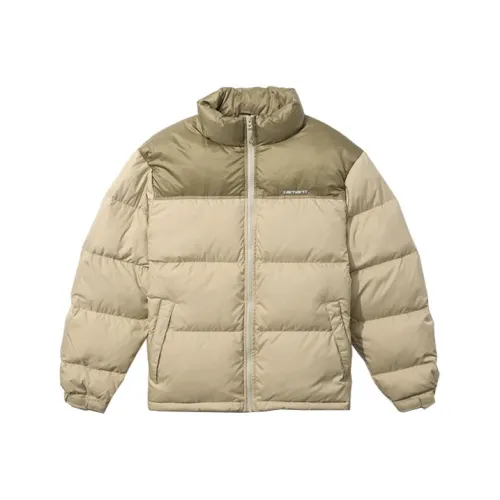 Carhartt WIP Down Jacket Unisex Beige Yellow