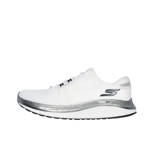Skechers GO Run Persistence Low Топ Беговые кроссовки Мужские Белые