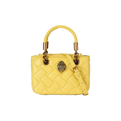 Kurt Geiger London Кожа Одно плечо Сумка Мини Женская Желтая