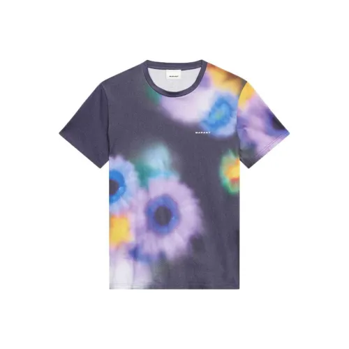 ISABEL MARANT T-Shirt Мужской Темно-фиолетовый