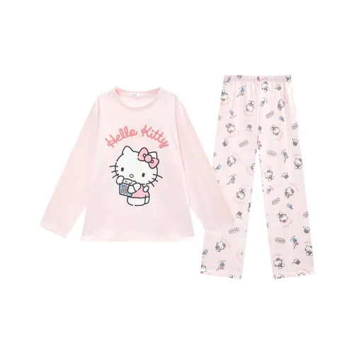 GUKOO Sanrio Series Розово-вишневый Женские Пижамные Комплекты
