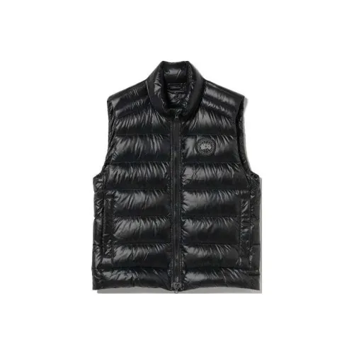 BEAMS Черный Мужской Пуховый жилет