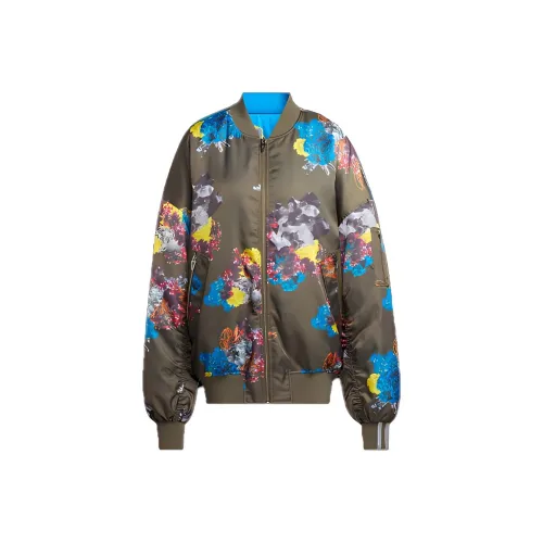 Adidas Originals IVY PARK Collaboration Пуховик Унисекс Синий Коричневый