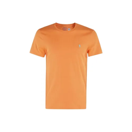 Polo Ralph Lauren T-рубашка мужская цвет оранжевый