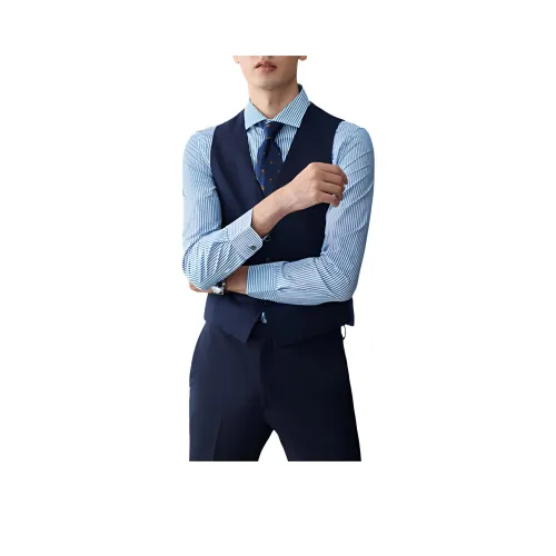 JODOLL Темно-синий Мужские жилеты