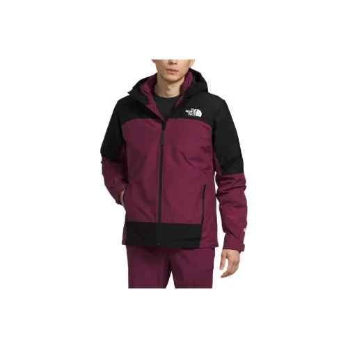 THE NORTH FACE Mountain Light Triclimate Водонепроницаемый Ветрозащитный And Дышащий Ветровка Мужской Фуксия