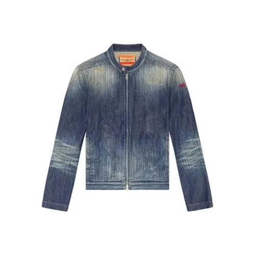 DIESEL FW24 Denim Jacket Men's Blue
