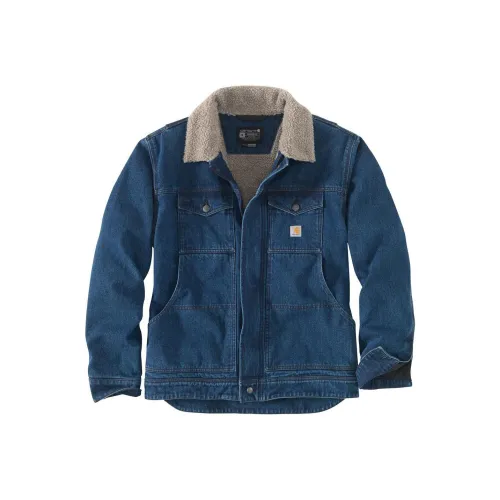 Carhartt Бук/Синий Мужская Джинсовая Куртка