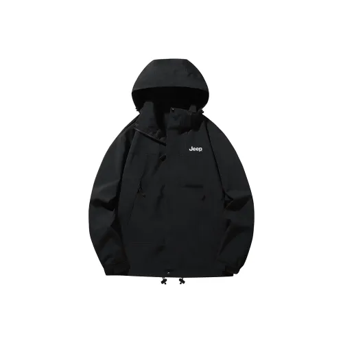 JEEP Водонепроницаемый Ветрозащитный Дышащий и Теплоизоляционный Ветровки Унисекс