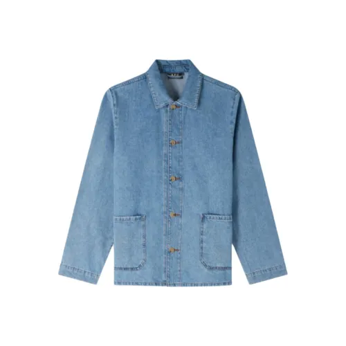 A.P.C SS24 Denim Jacket Men's Light Blue