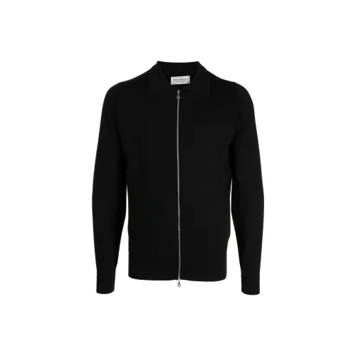 JOHN SMEDLEY Черные Мужские Куртки