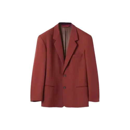 Lemaire Бизнес-костюм мужской красный