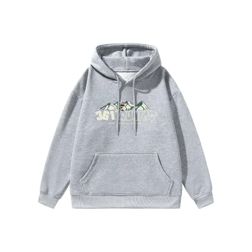 361° Свитшот Унисекс Хлопок LIKE Средний Фотиния Серый