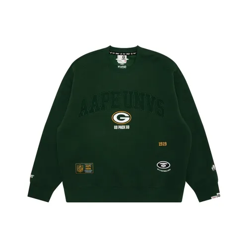 AAPE NFL Co Бренд Модель Мужские Толстовки