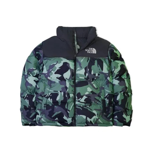 THE NORTH FACE Urban Exploration Пуховик Зимний Мужской Камуфляж Зеленый