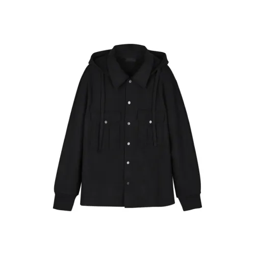 CROQUIS 001 Глубокий черный Унисекс Куртки