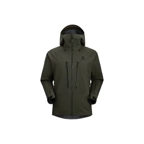 KAILAS MONT Ветровка Унисекс Сосновый морозный зеленый Набор в подарочной коробке