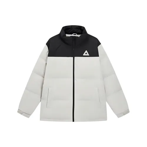 PEAK Basketball Culture Series Пуховик Мужской Белый Серый Зеленый