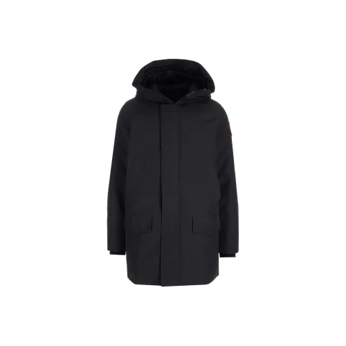 Canada Goose пуховик PARKA пальто мужской морской синий