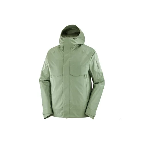 SALOMON PATROLLER Водонепроницаемый и Ветрозащитный Ветровка Мужской Лорел