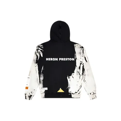 HERON PRESTON Мужские черные свитшоты