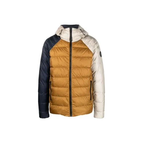 Canada Goose Мужские пуховики горчично-желтого цвета