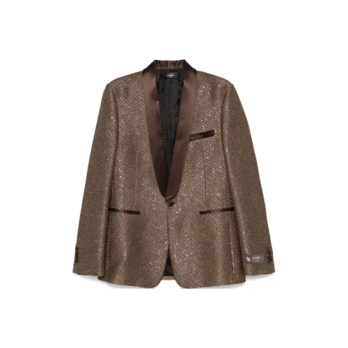 AMIRI Бизнес-костюм мужской цвет верблюжий коричневый