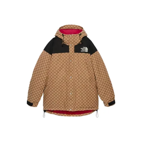 GUCCI x THE NORTH FACE Gucci X The North Face FW21 Пуховик Унисекс Коричневый