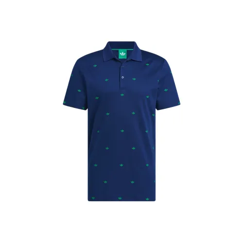 Adidas Originals Trefoil SS25 Polo Мужской Midnight Indigo